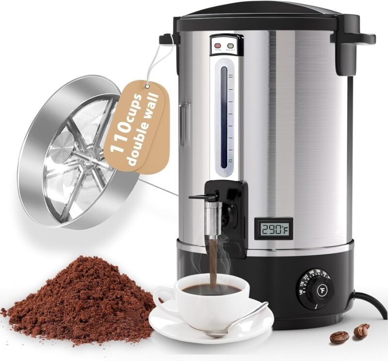 Brew & Serve: The Ultimate Commercial Coffee Urn for Perfect Events!