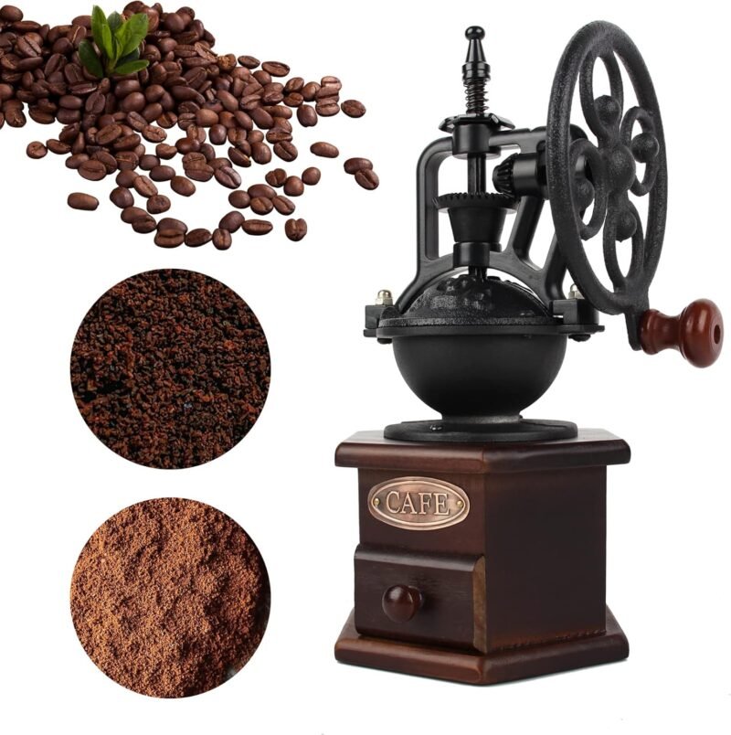 Brew the Perfect Cup: A Review of the Antique Wooden Coffee Grinder
