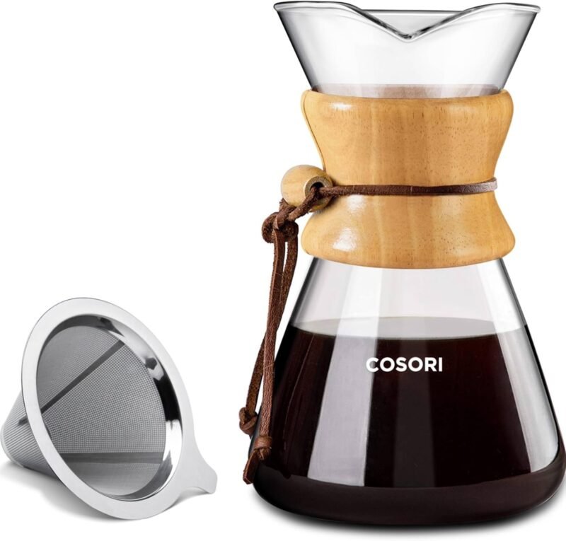 Brew the Perfect Cup Anytime: COSORI Pour Over Coffee Maker Review