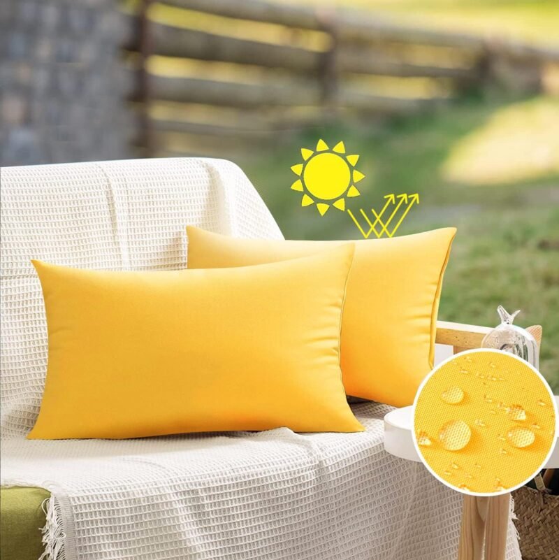 Brighten Your Outdoors: VAKADO Waterproof Throw Pillow Covers Review