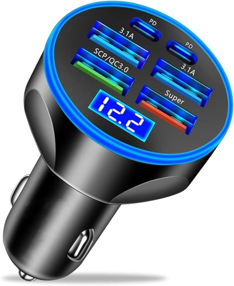 Charge Faster: The Ultimate 6-in-1 USB C Car Charger Review