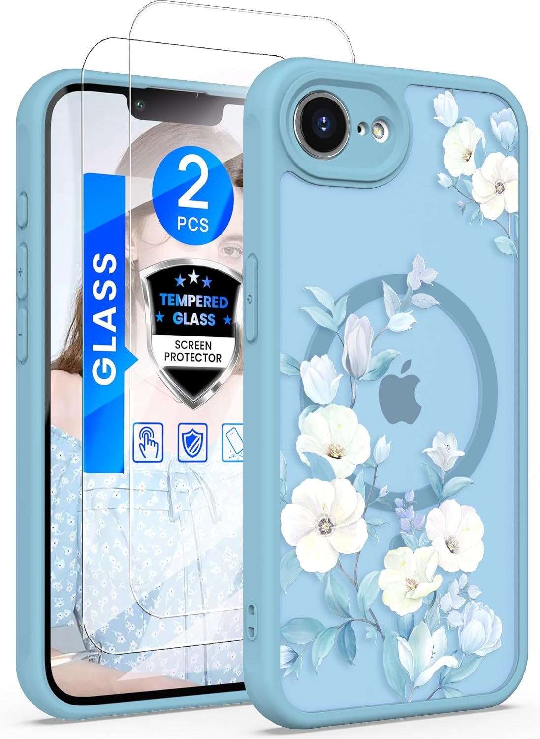 Chic Protection: Review of the Floral iPhone 16e Case & Screen Protector