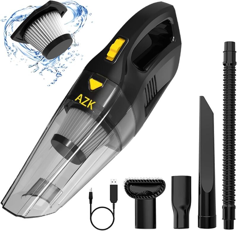 Clean Anytime, Anywhere: The Ultimate AZK Cordless Handheld Vacuum Review