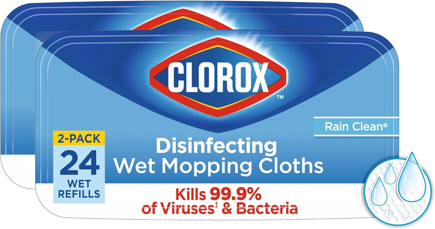 Clorox Disinfecting Wet Mop Pads: Your Ultimate Solution for Sparkling Clean Floors!