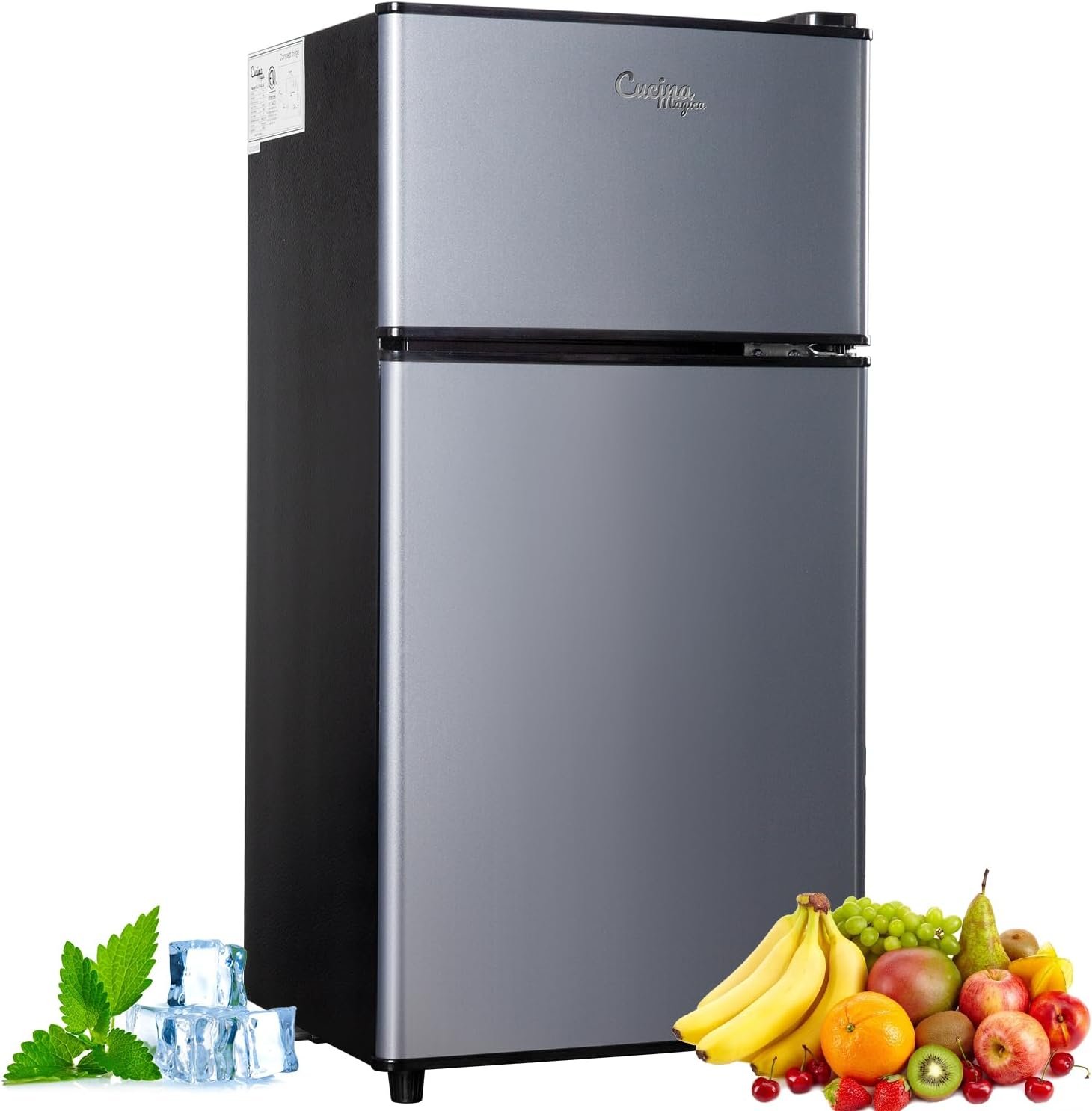 Compact Comfort: The Ultimate 2.9 Cu.Ft Double Door Mini Fridge Review
