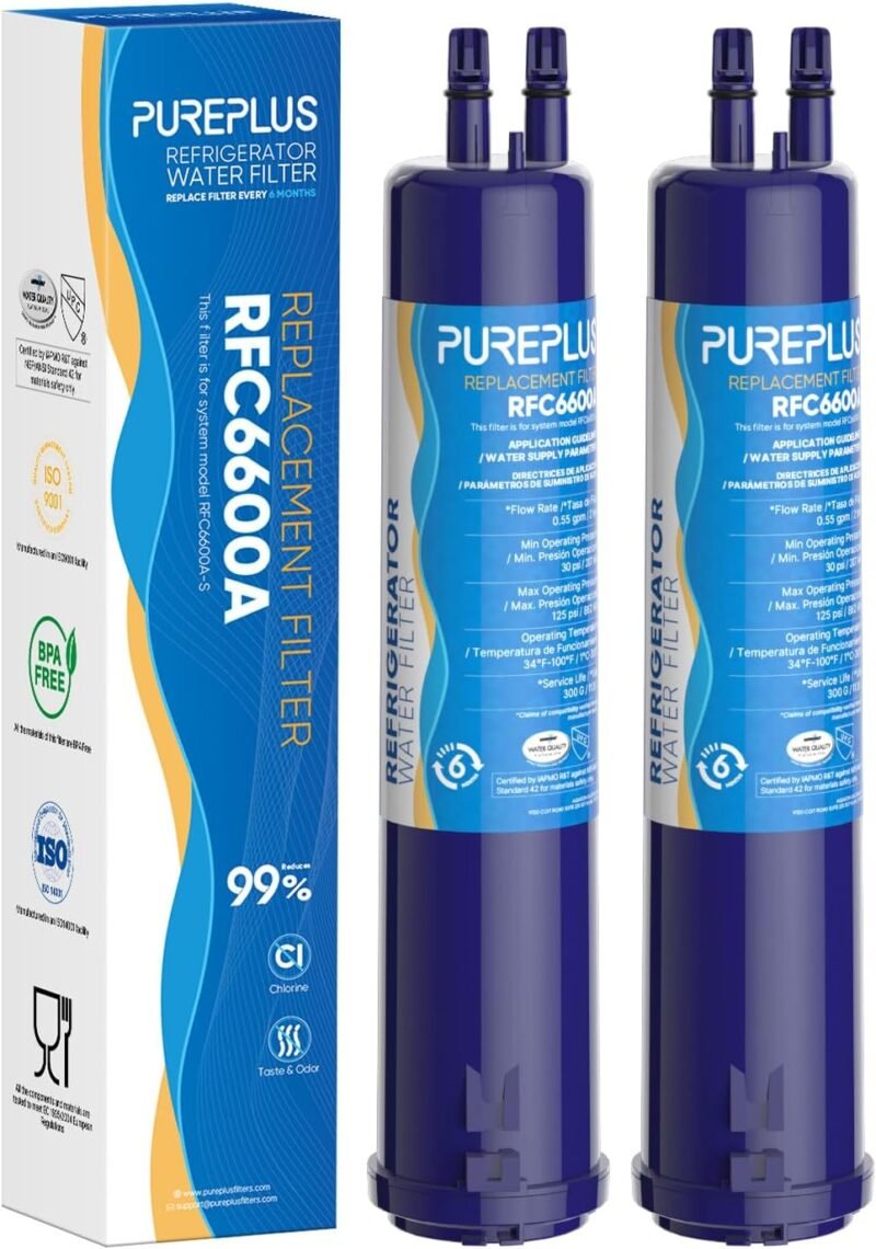 Crystal Clear: Review of PUREPLUS Refrigerator Water Filter 2-Pack