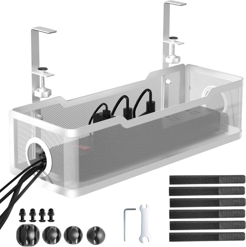 Declutter Your Space: The Best Under Desk Cable Management Tray by Cinati
