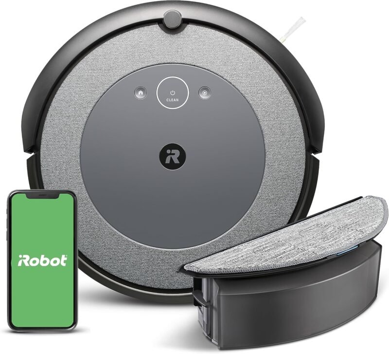 Discover the iRobot Roomba Combo i5: Your Smart Cleaning Solution for Pets and Hard Floors!
