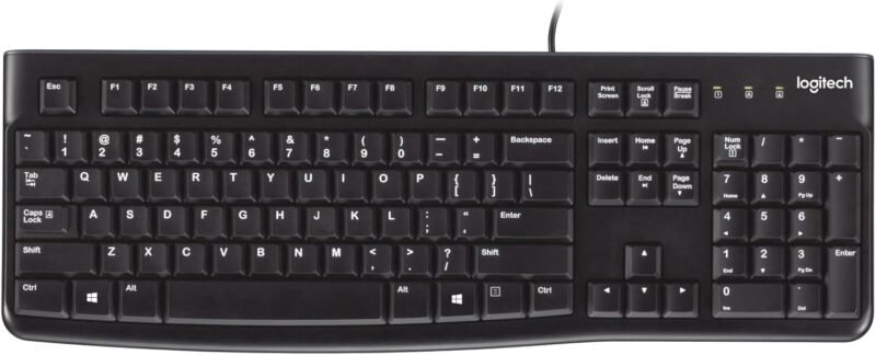 Discover the Logitech K120: Your Reliable, Spill-Resistant Keyboard for Effortless Typing