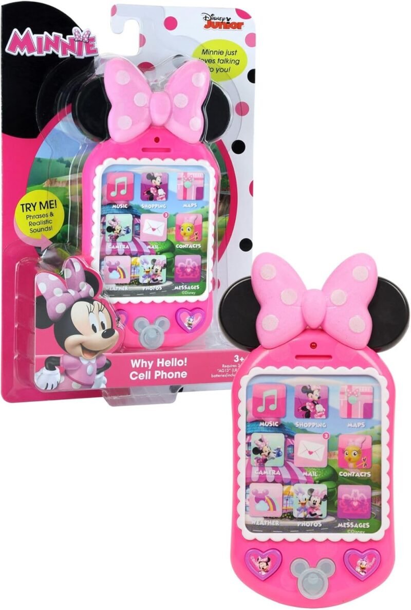 Discover the Magic: Minnie Bow-Tique Why Hello Pretend Play Cell Phone Review