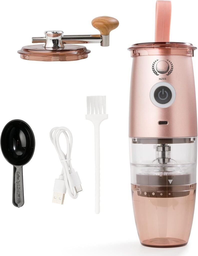 Discover the Perfect Brew: Portable 2-in-1 Burr Coffee Grinder Review