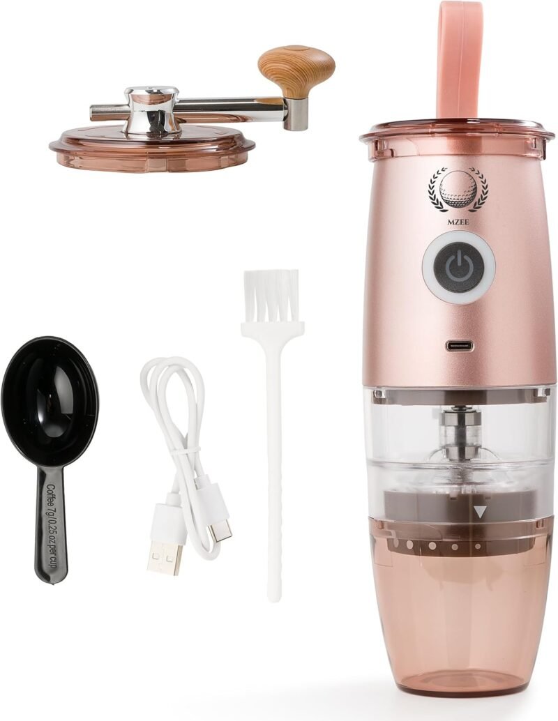 Discover the Perfect Brew: Portable 2-in-1 Burr Coffee Grinder Review