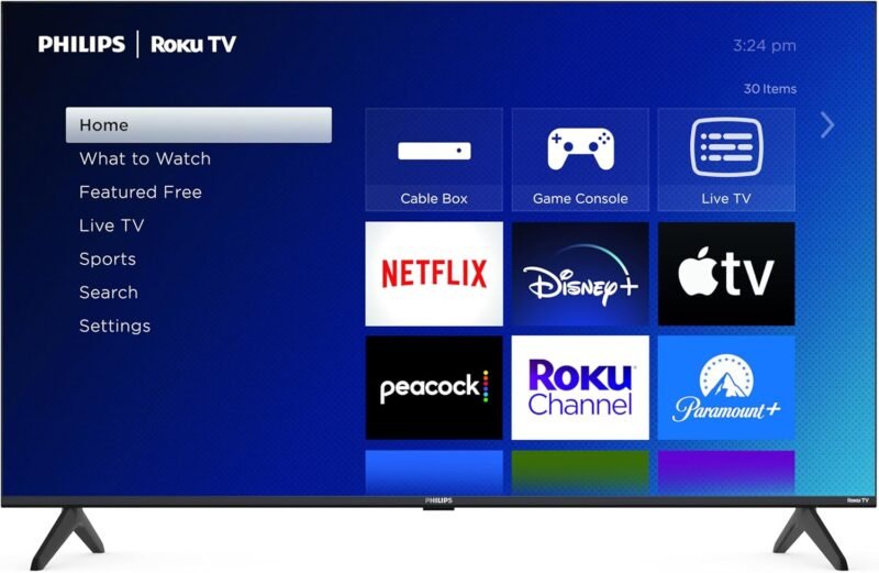 Discover the Philips 32" FHD Roku TV: Your Ultimate Smart Viewing Experience!