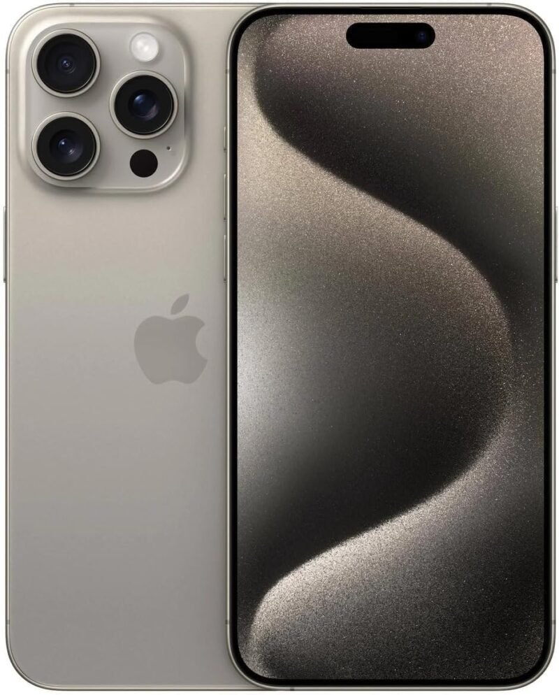 Discover the Renewed Magic of the Apple iPhone 15 Pro: A Premium Experience in Natural Titanium!