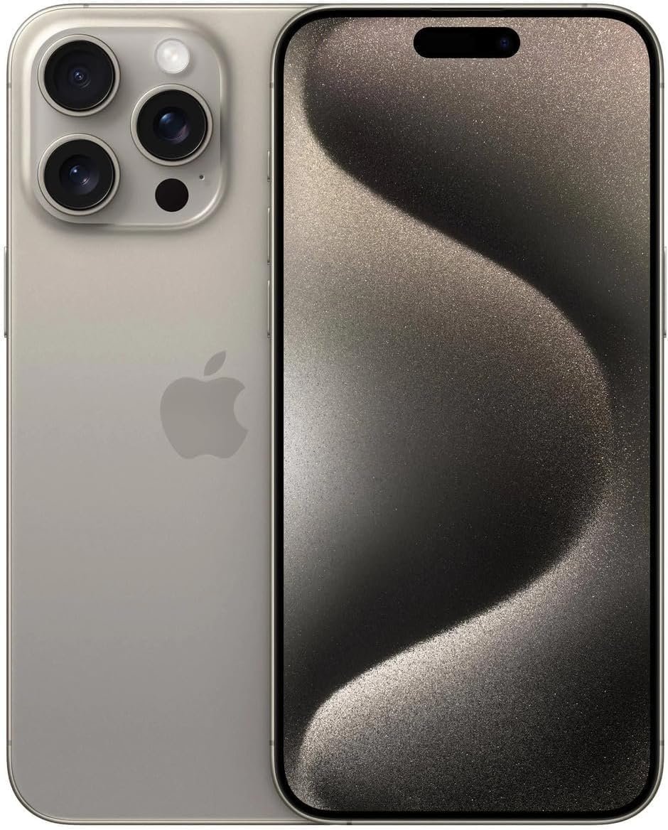 Discover the Renewed Magic of the Apple iPhone 15 Pro: A Premium Experience in Natural Titanium!
