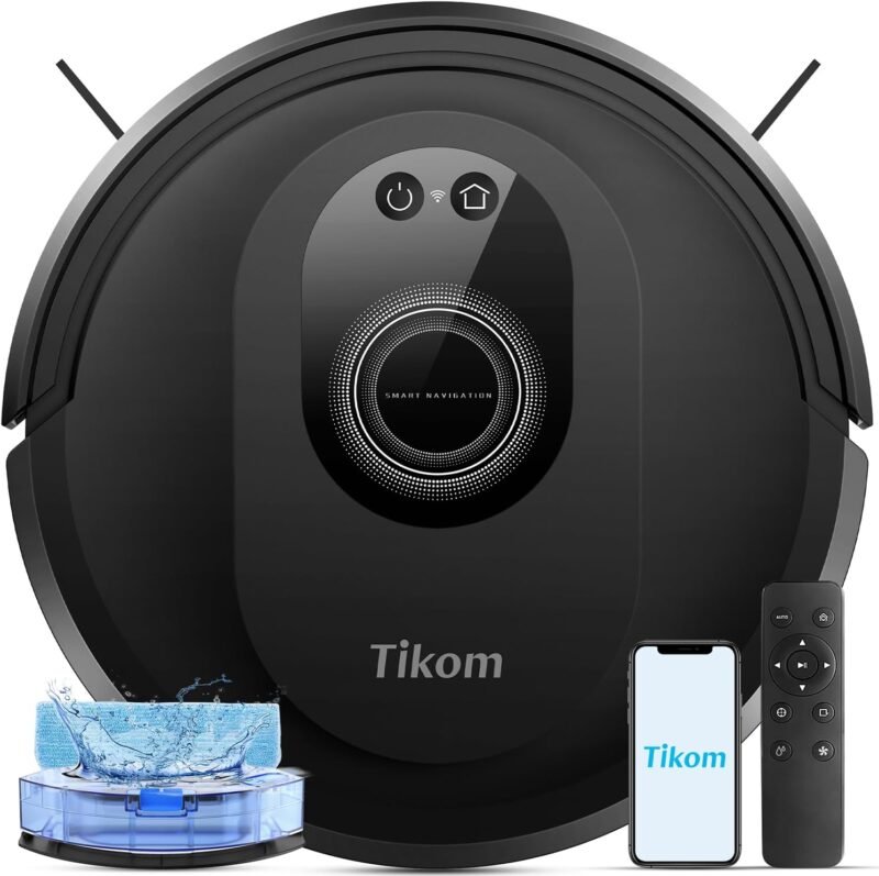 Discover the Tikom G8000 Max: The Ultimate Robot Vacuum and Mop Combo for a Spotless Home!