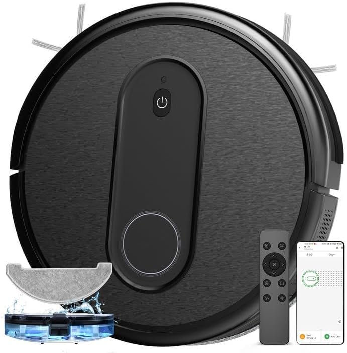 Effortless Clean: The Ultimate 2-in-1 Robot Vacuum & Mopper Review!
