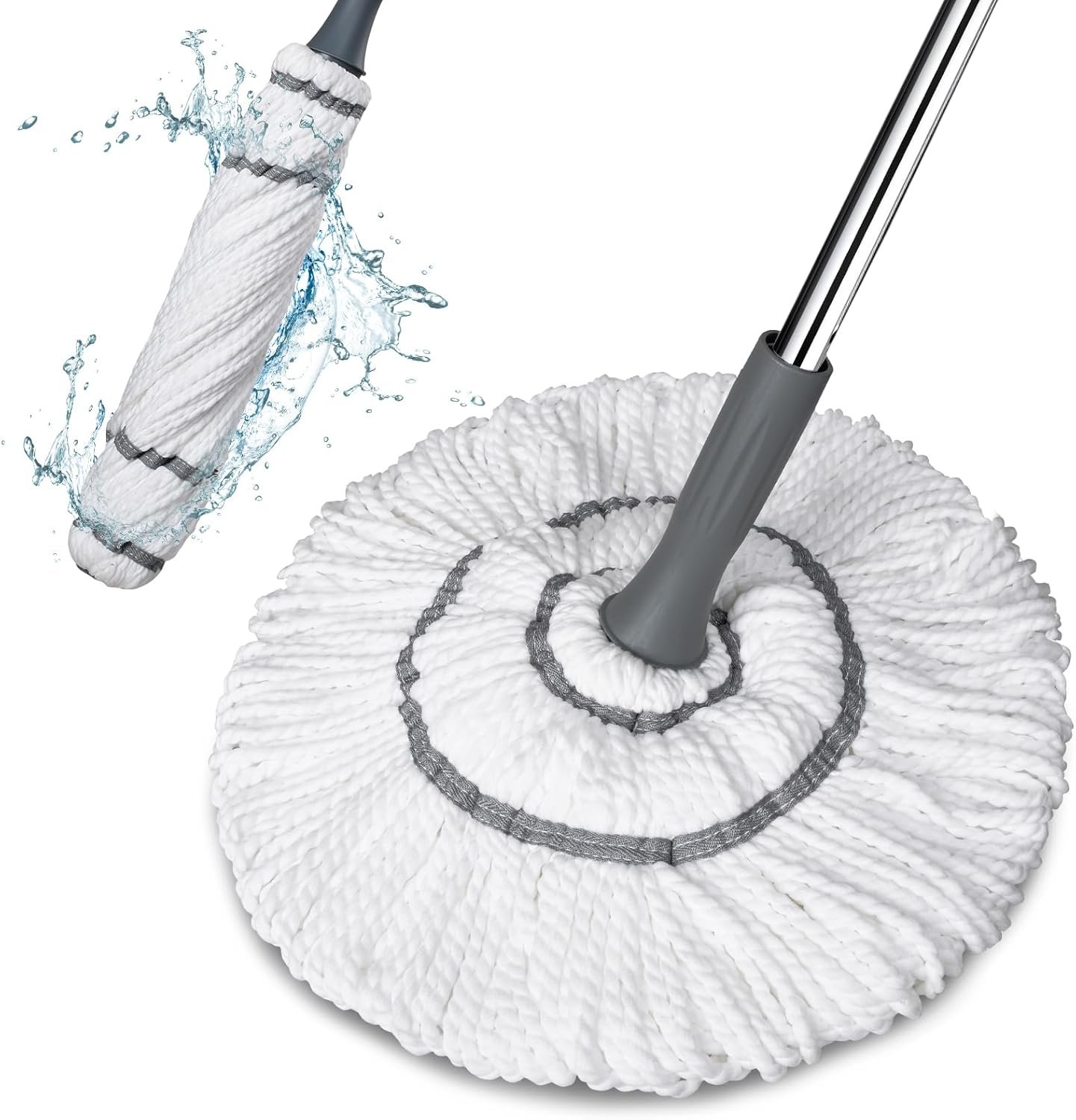 Effortless Cleaning: The Ultimate Self-Wringing Twist Mop for All Floors!