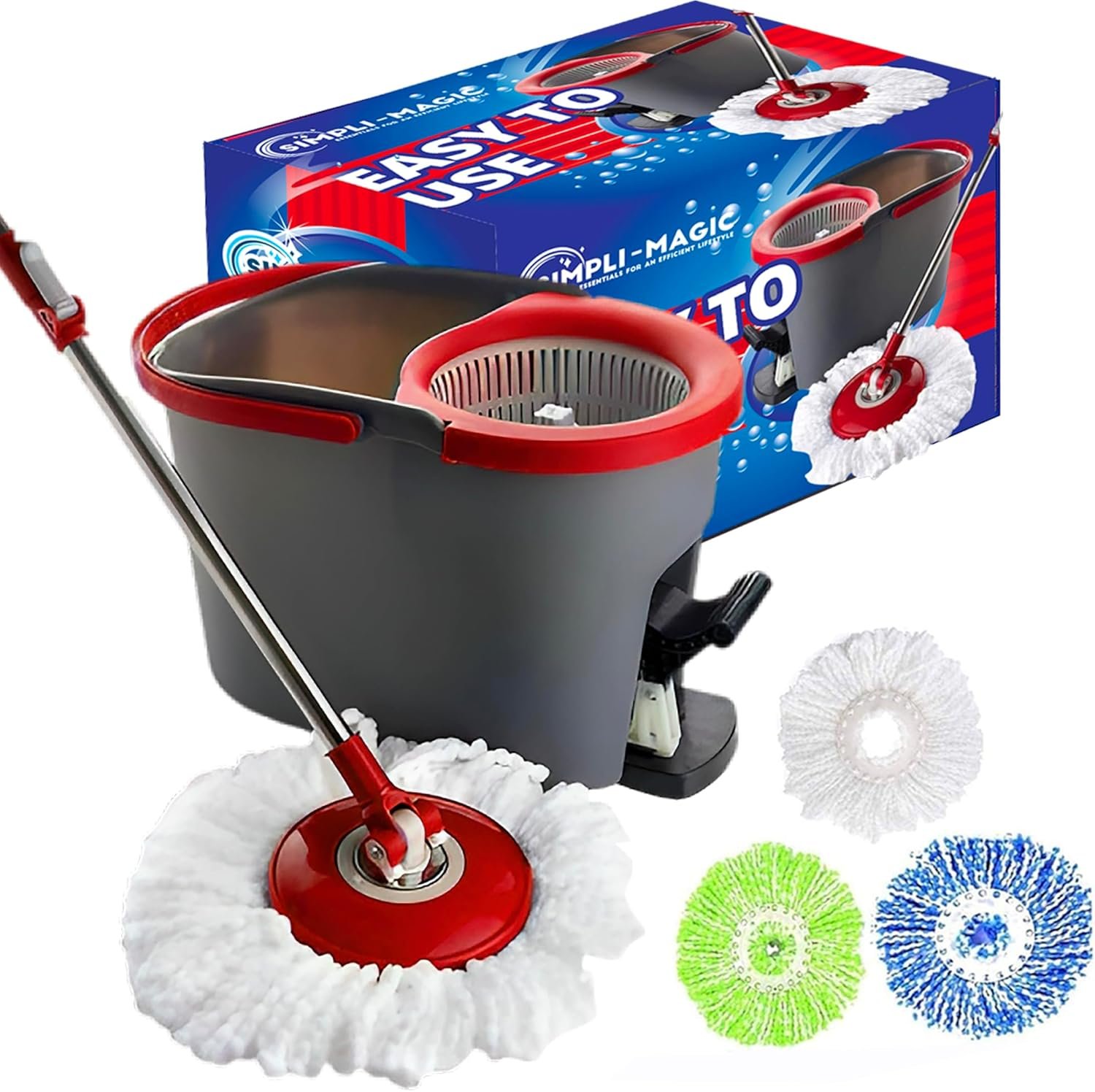 Effortless Cleaning with the SIMPLI-MAGIC Spin Mop System: Review & Insights