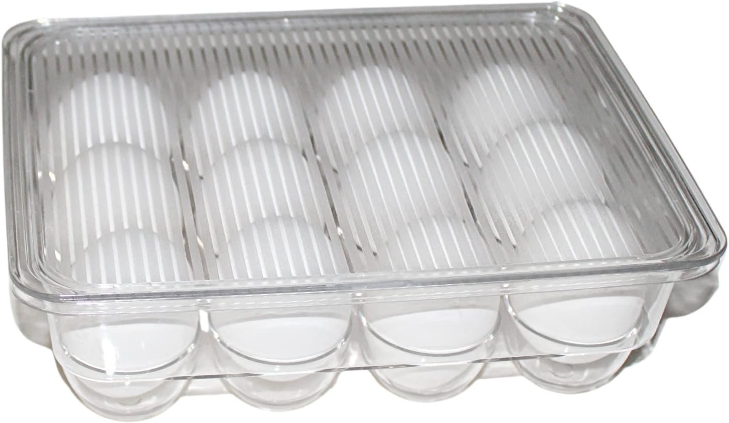 Effortless Egg Storage: Review of Dependable Industries Essentials Stackable Egg Tray