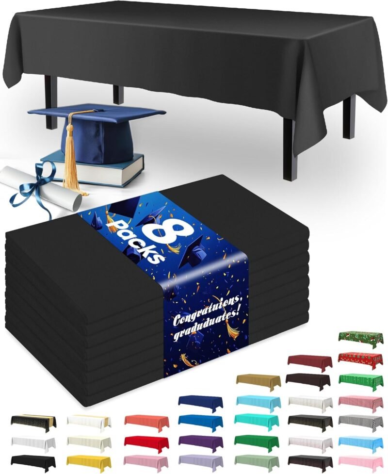 Effortless Elegance: Review of Pureegg Disposable Black Table Cloths for Every Occasion