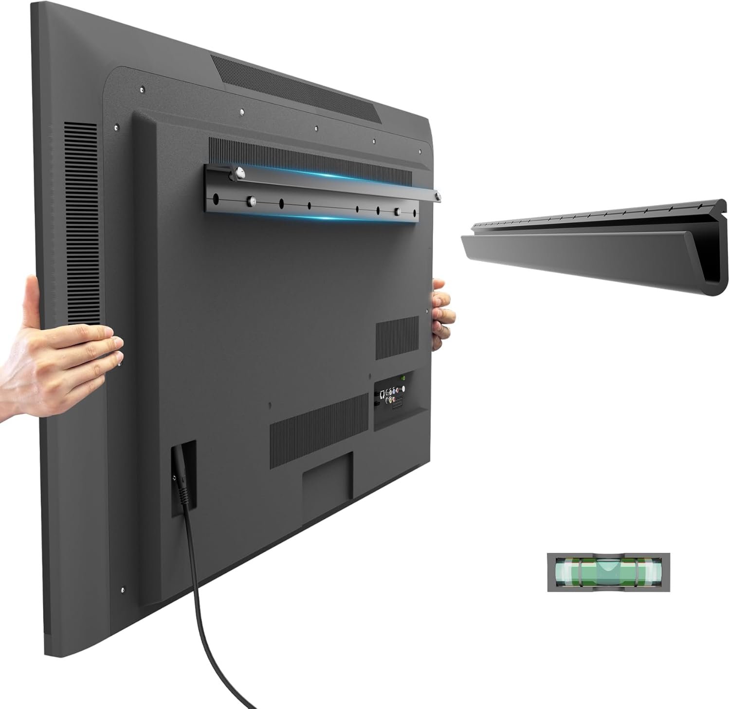 Effortless TV Setup: No Drill Drywall Mount Review for 22-55 Inch TVs!