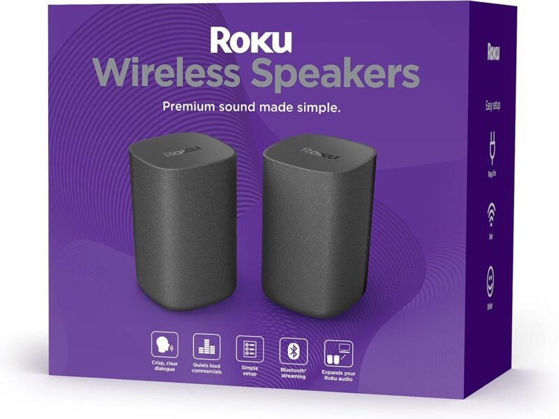 Elevate Your Audio: A Review of Roku Wireless Speakers for Streambars and TVs