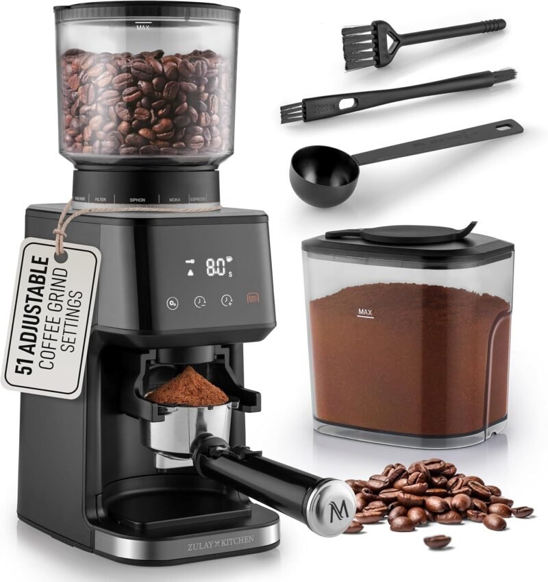 Elevate Your Brew: Zulay Kitchen Conical Espresso Burr Grinder Review