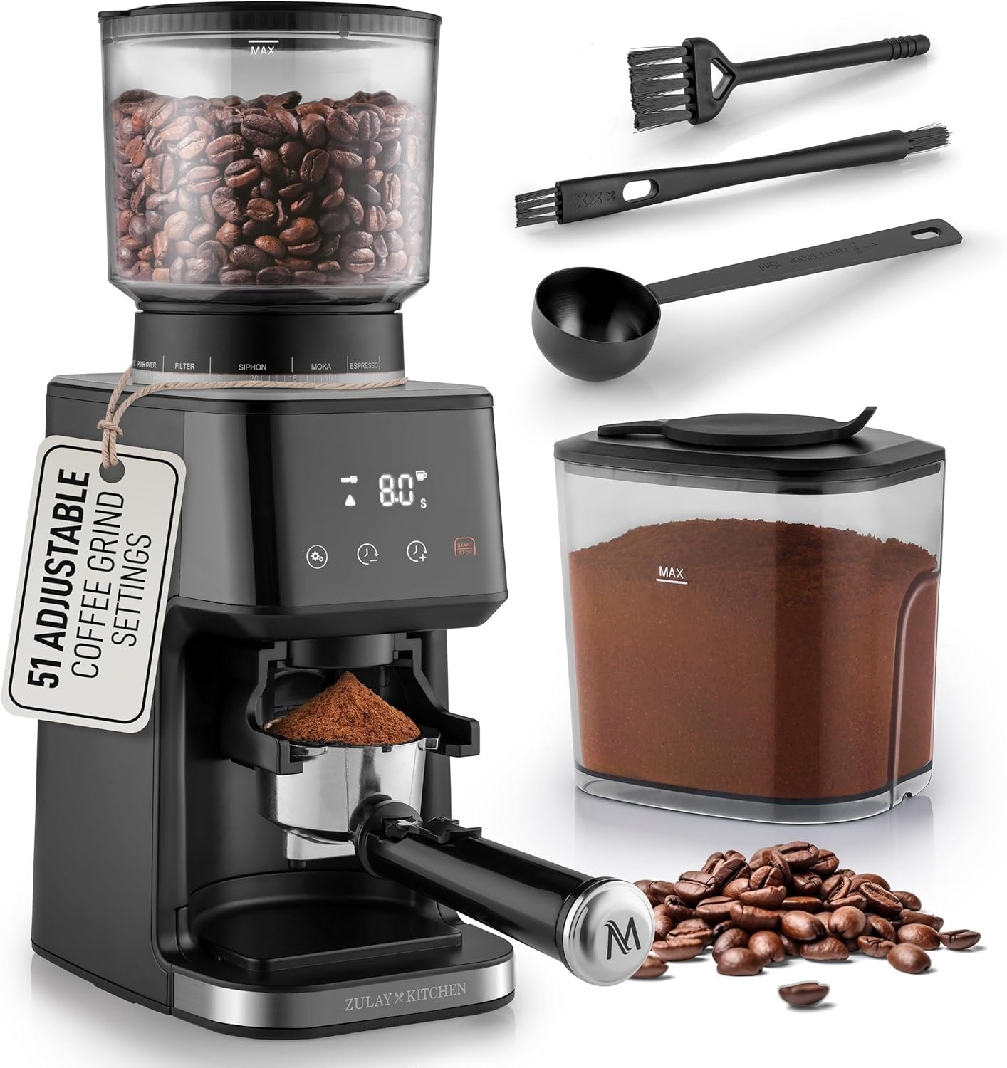Elevate Your Brew: Zulay Kitchen Conical Espresso Burr Grinder Review
