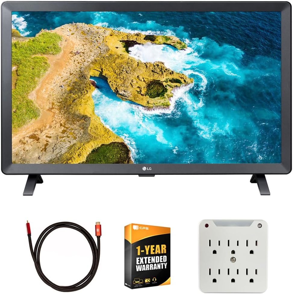 Elevate Your Entertainment: LG 24LQ520S-PU 24" Smart TV & Essential Accessories Bundle Review