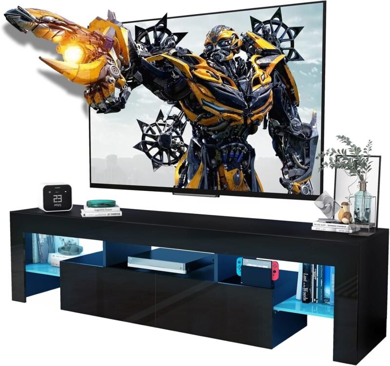 Elevate Your Entertainment: The Ultimate Black Wood TV Stand Review
