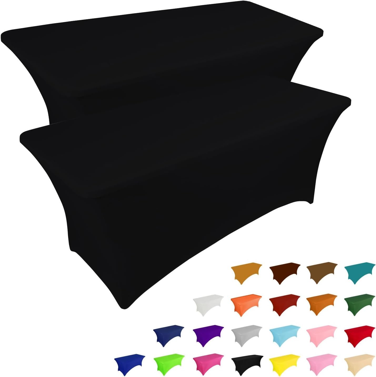 Elevate Your Events: Review of IVAPUPU 2 Pack Stretch Table Cloths