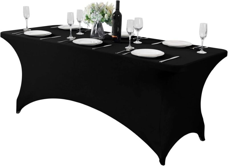 Elevate Your Events with the Spandex 6Ft Fitted Table Cover - Review & Recommendations!
