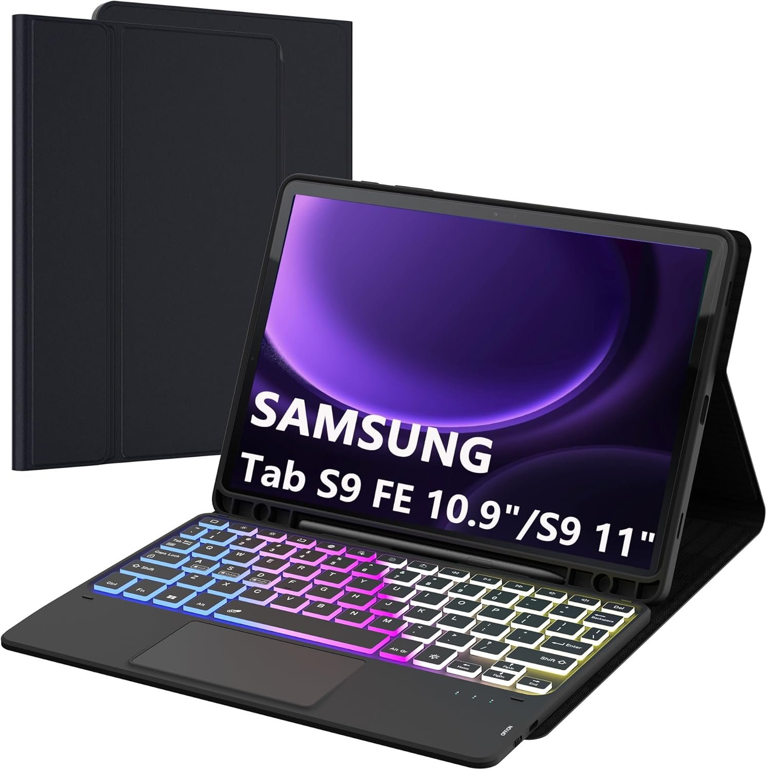 Elevate Your Galaxy Tab Experience: Review of the 3-Zone Backlit Keyboard Case