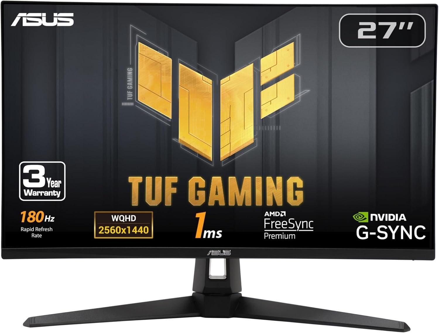 Elevate Your Gaming: ASUS TUF 27” 1440P HDR Monitor Review