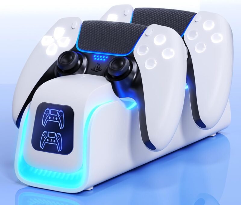 Elevate Your Gaming: Fast & Stylish PS5 Controller Charger Review