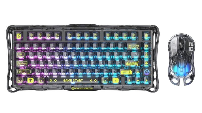 Elevate Your Gaming: GravaStar Mercury K1 Lite Keyboard & M2 Mouse Review