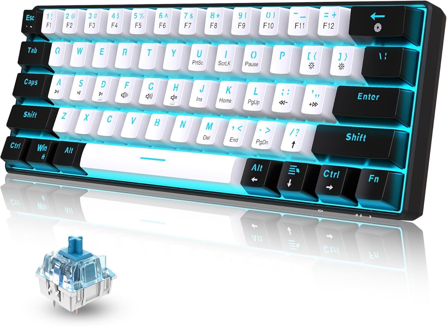 Elevate Your Gaming Setup: Snpurdiri 60% Mechanical Keyboard Review