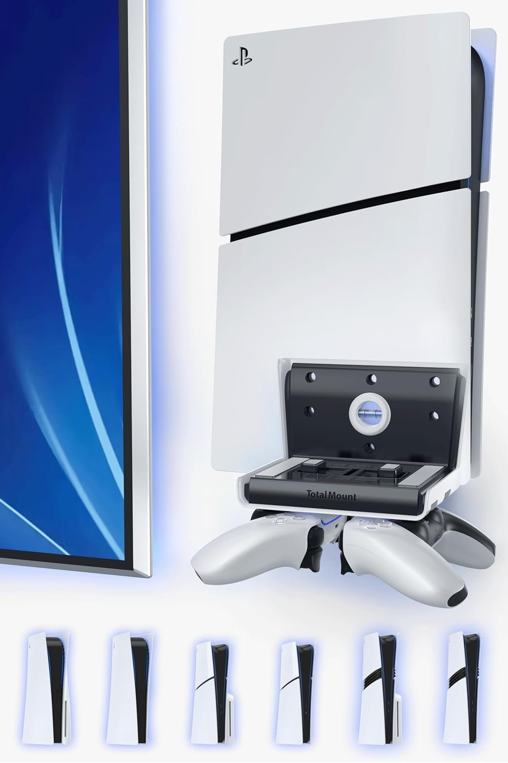 Elevate Your Gaming Setup: TotalMount Wall Mount for PS5 with Controller Holder