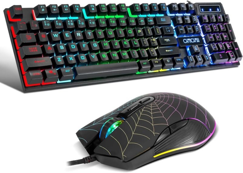 Elevate Your Gaming: The Ultimate RGB Keyboard & Mouse Combo for Every Gamer!