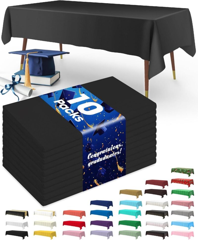 Elevate Your Gatherings: Reviews of Pureegg Disposable Black Table Cloths