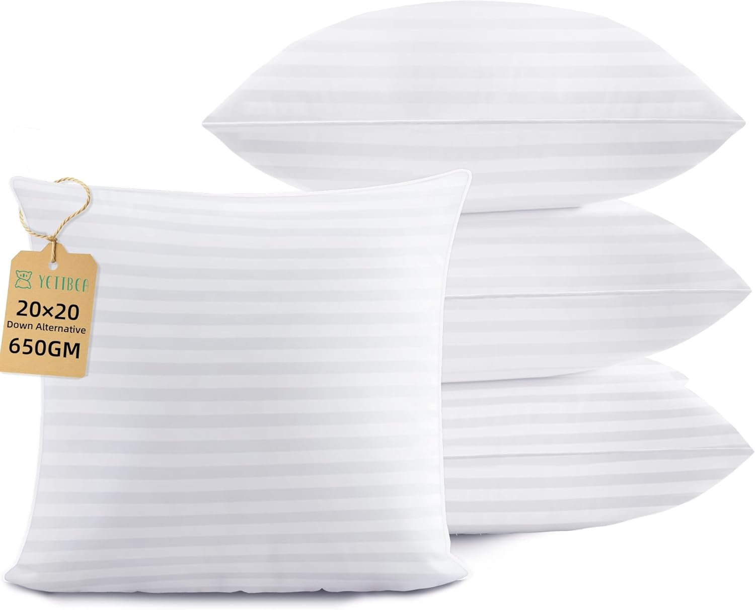 Elevate Your Home Décor: A Review of the Best 20x20 Throw Pillow Inserts Set