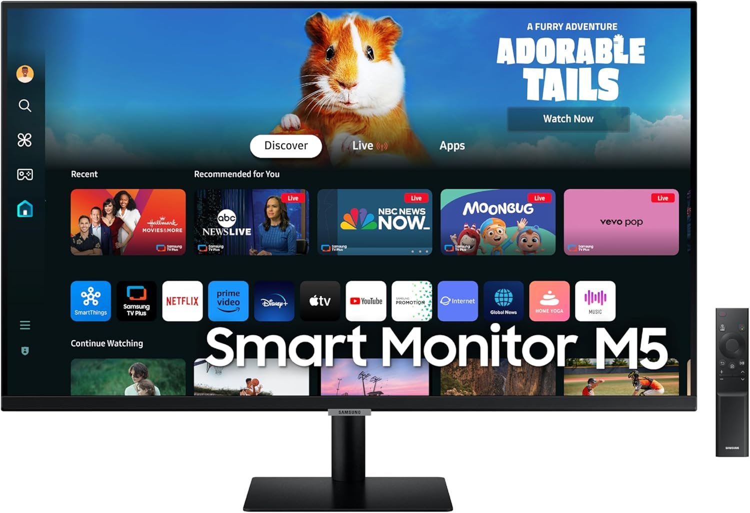 Elevate Your Home Experience: Review of the SAMSUNG 27-Inch M5 Smart Monitor