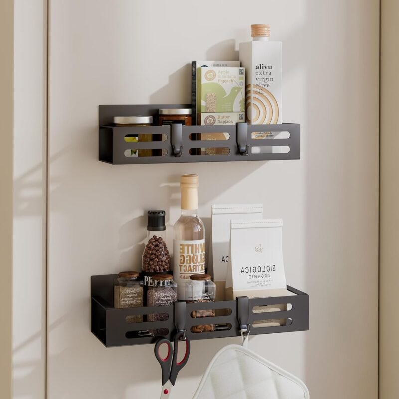 Elevate Your Kitchen: 2 Pack Magnetic Spice Rack Review