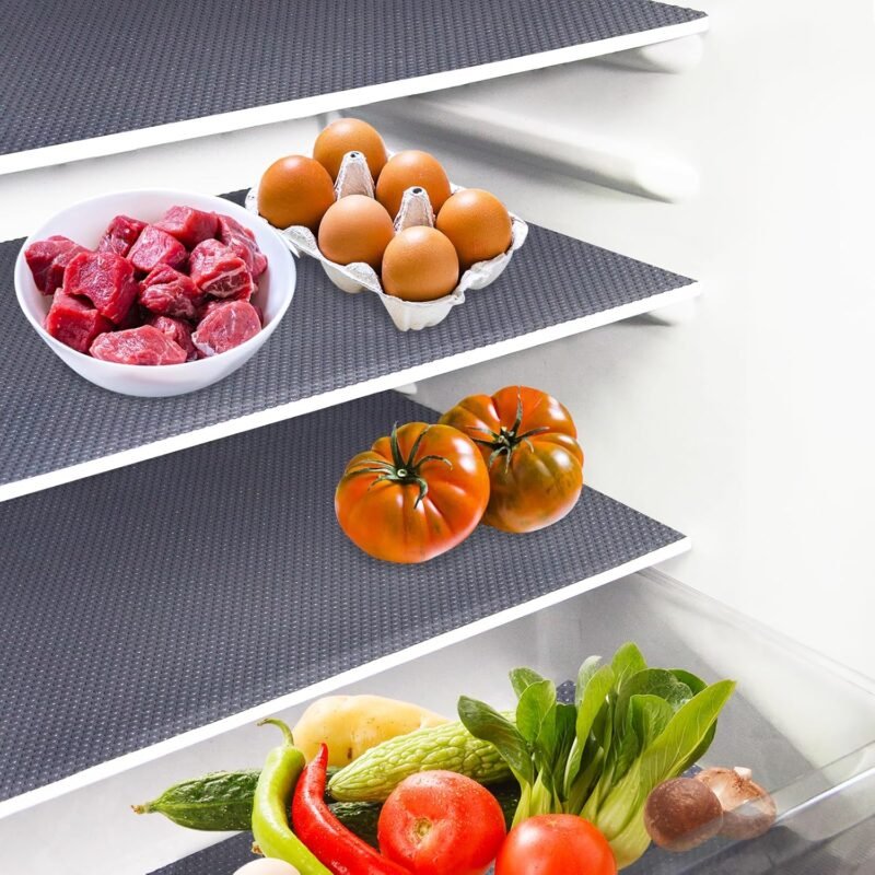 Elevate Your Kitchen Organization: Review of 10Pcs Washable Refrigerator Liners
