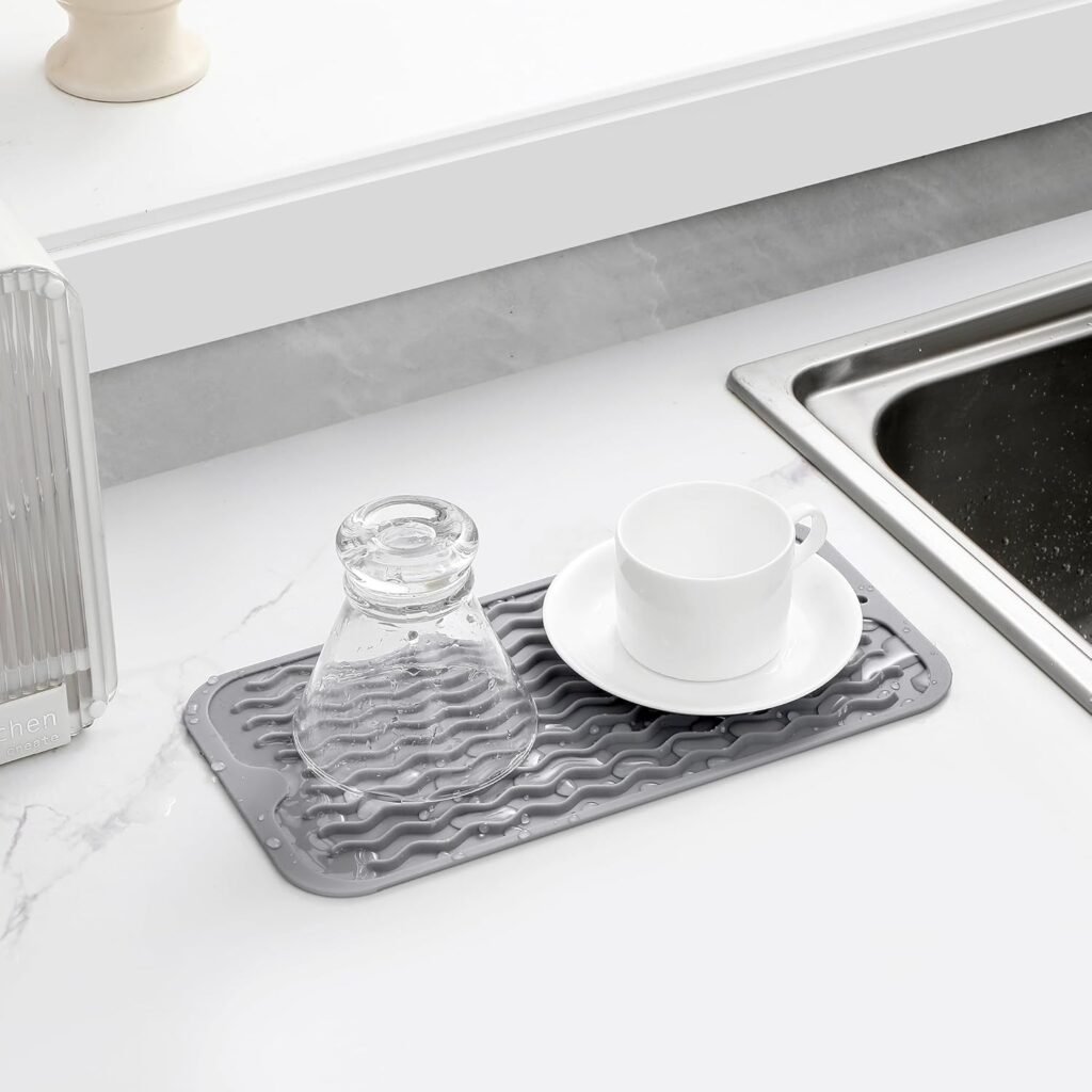Elevate Your Kitchen with the Eco-Friendly Silicone Dish Drying Mat: A Must-Have Review
