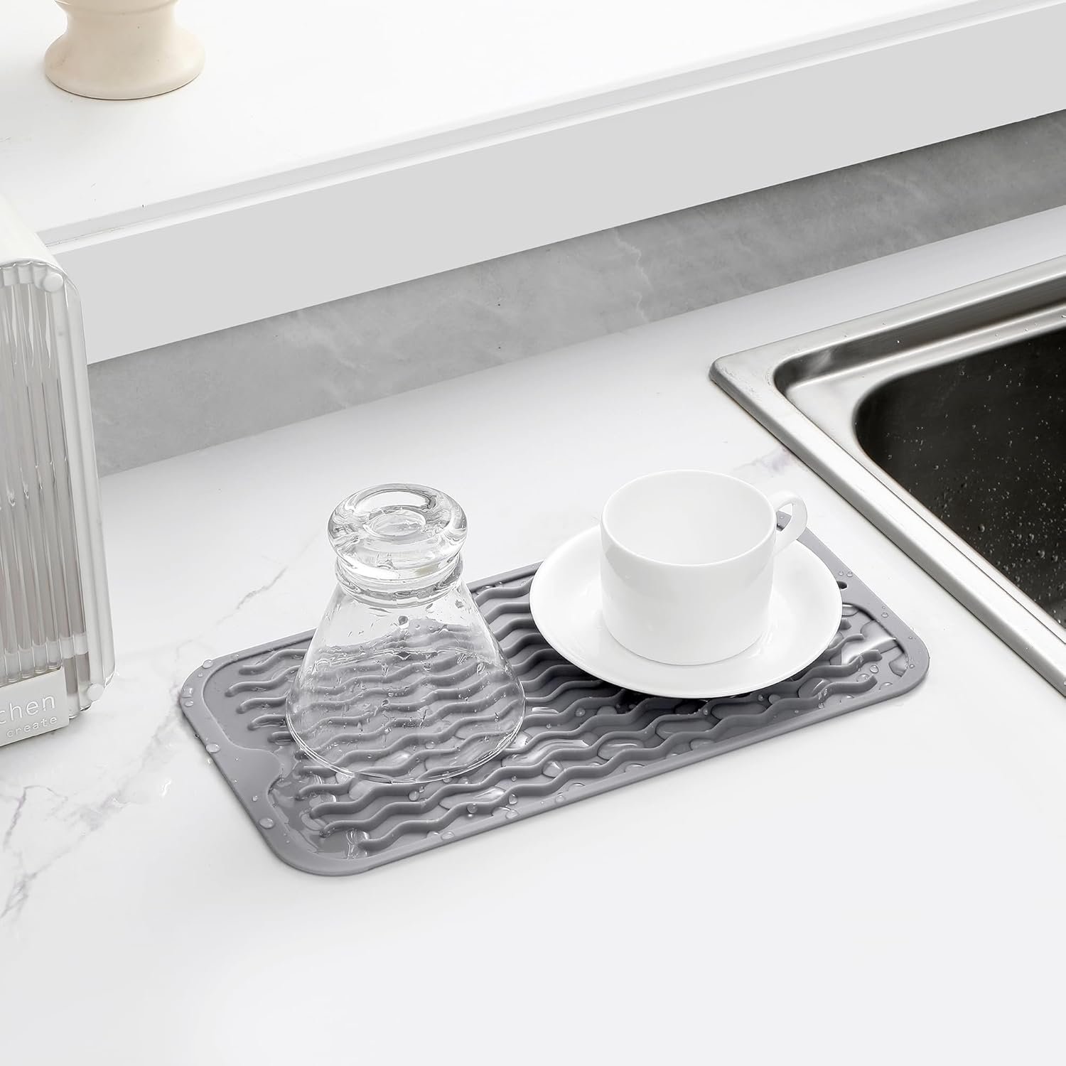 Elevate Your Kitchen with the Eco-Friendly Silicone Dish Drying Mat: A Must-Have Review