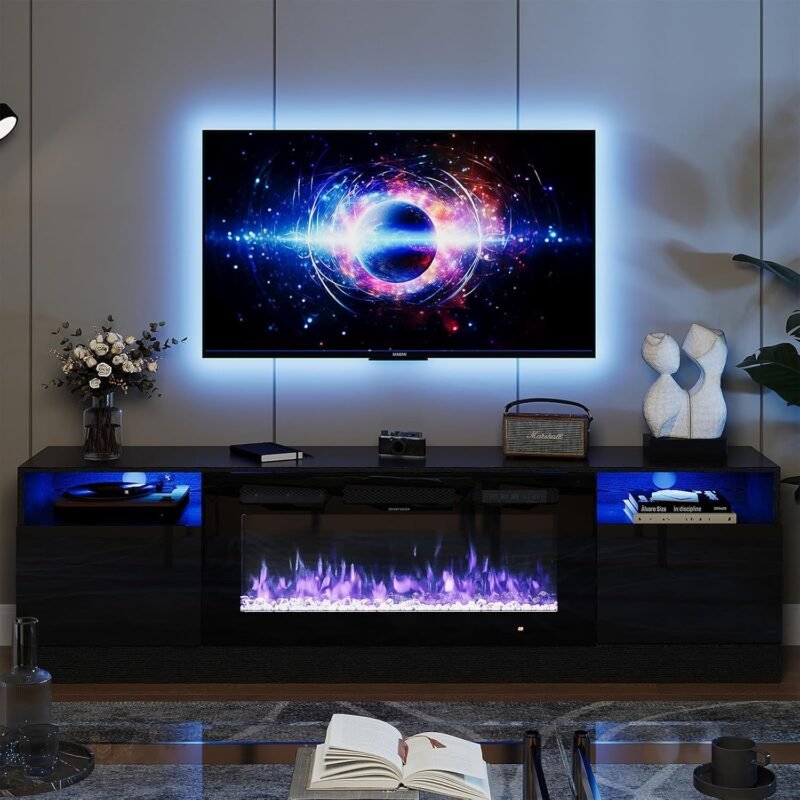 Elevate Your Living Room: Oneinmil Fireplace TV Stand Review