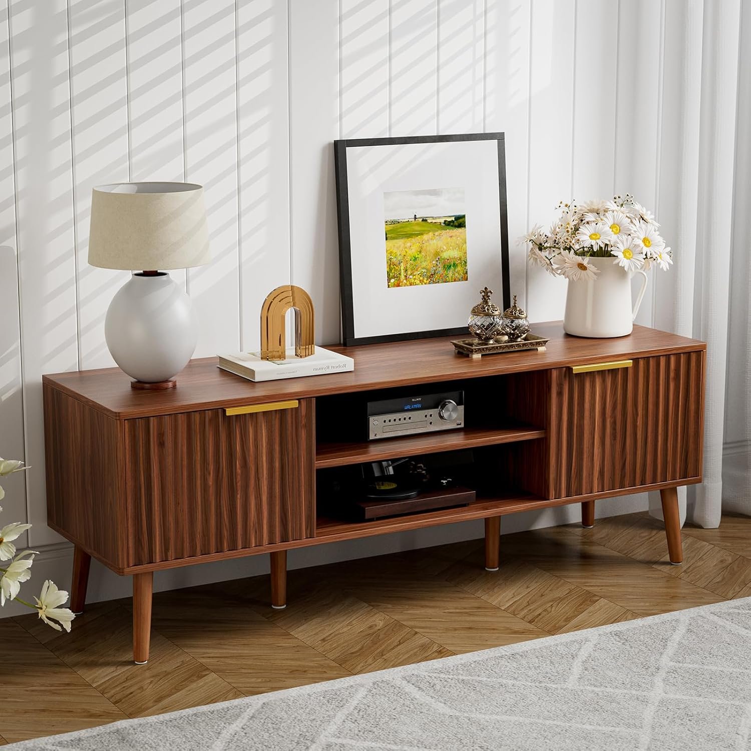 Elevate Your Living Space: The Perfect Mid Century Modern TV Stand Review