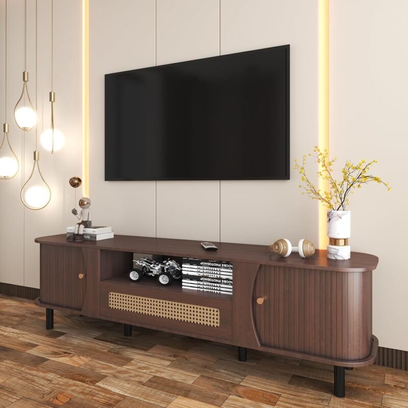 Elevate Your Living Space: The Stylish Fluted TV Stand Review